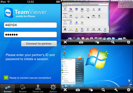 team viewer iphone