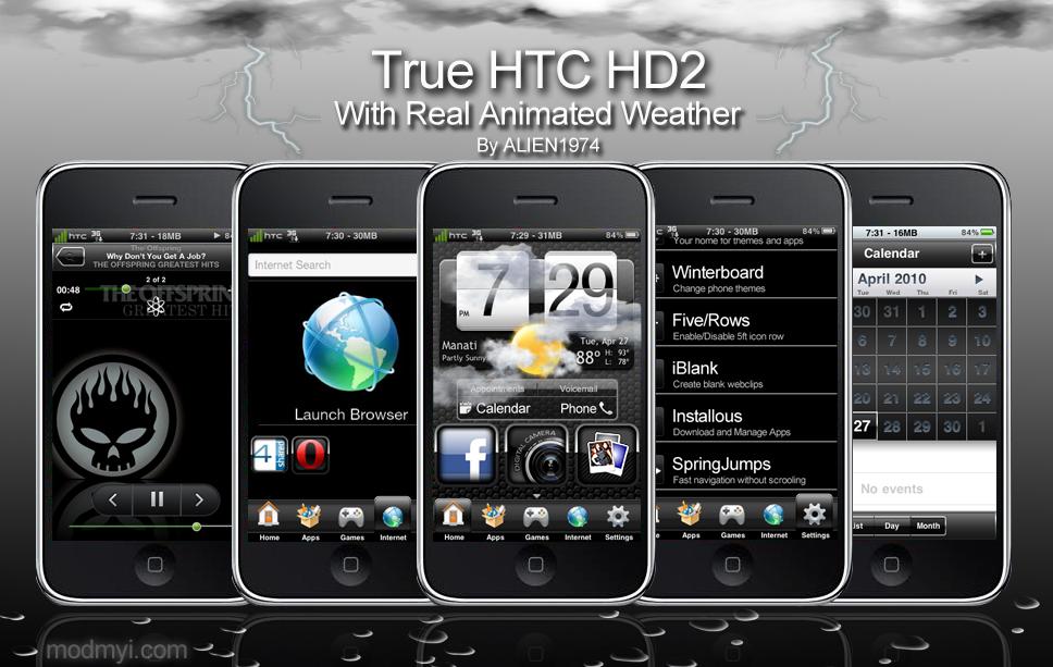 Htc hd2 iphone