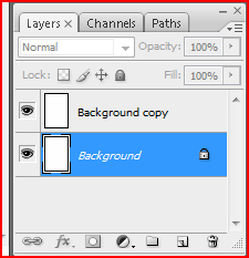 You should now have two layers in the Layers Tab