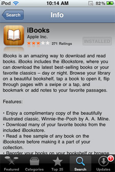 iBooks App