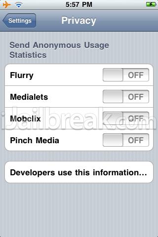 PrivaCy Jailbreak Tweak