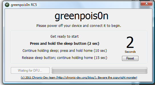 ipod touch sleep button. Release sleep button;