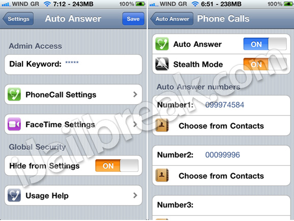 AutoAnswer Cydia Tweak iJailbreak