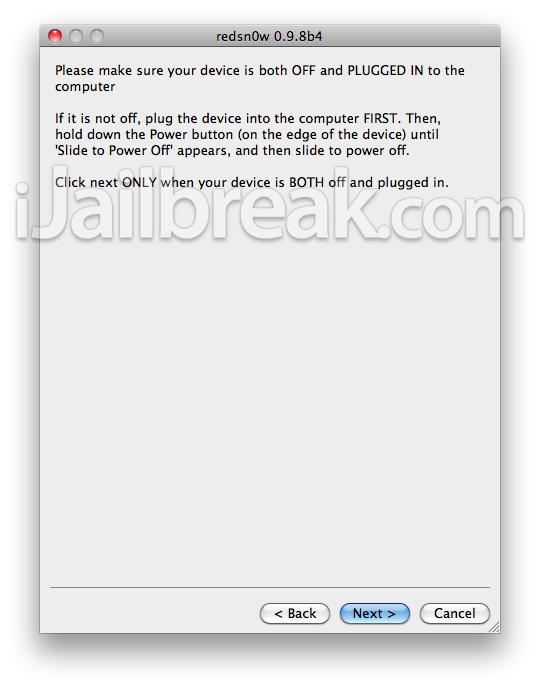 Jailbreak iPad 4.3.5 Using Redsn0w 0.9.8