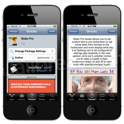 Slider Pro Cydia Tweak
