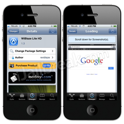 WiBlazeLiteHD Cydia Tweak