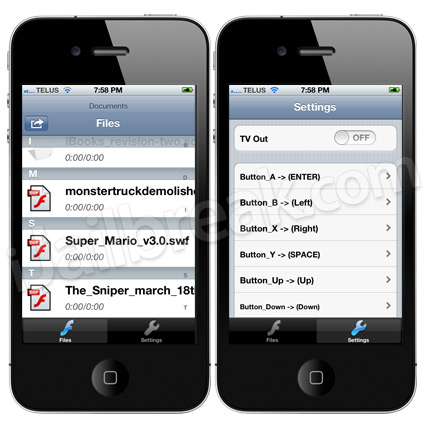 iSwfPlayer Cydia Tweak