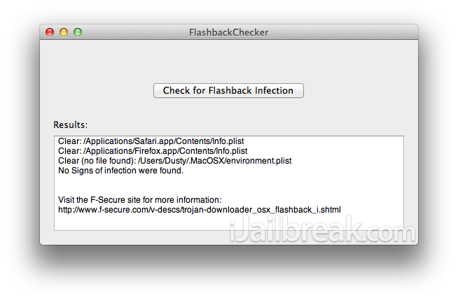 FlashChecker 1.0 Mac