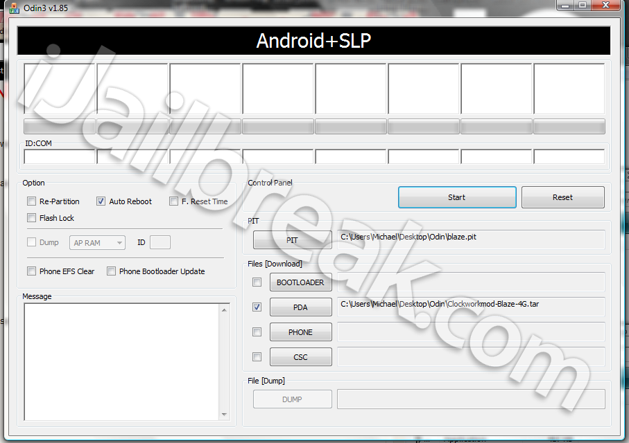 Install Clockworkmod On Samsung Blaze 4G