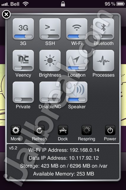 SBSettings SBSettings Speaker Toggle