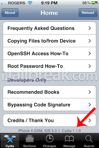 cydia 1.1.6 update how to