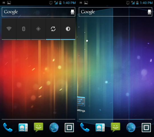 Install MotoBlur Launcher On Ice Cream Sandwich (4.0+)