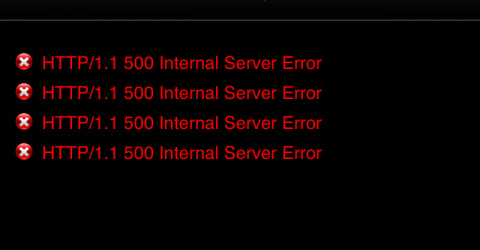 Cydia HTTP/1.1 500 Internal Server Error