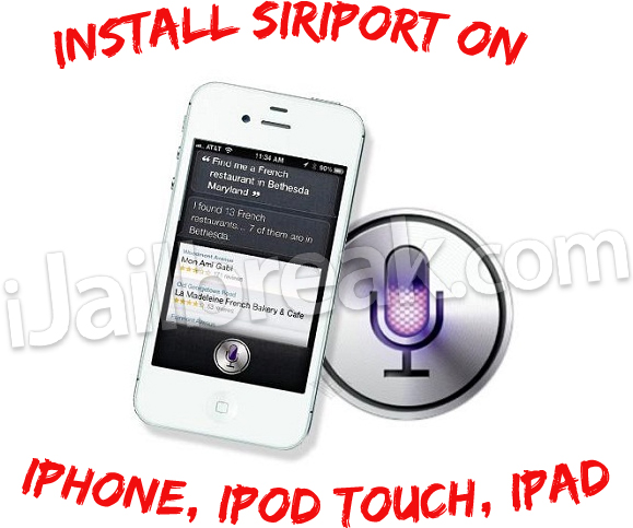 SiriPort iOS 5.1.1