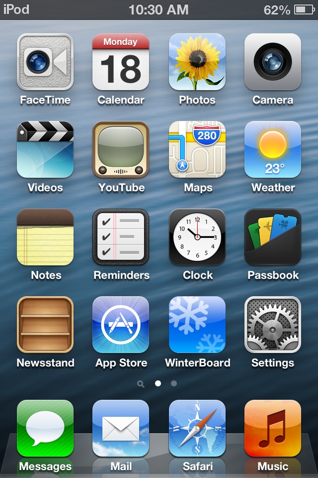 iOS 6 Theme Cydia Package