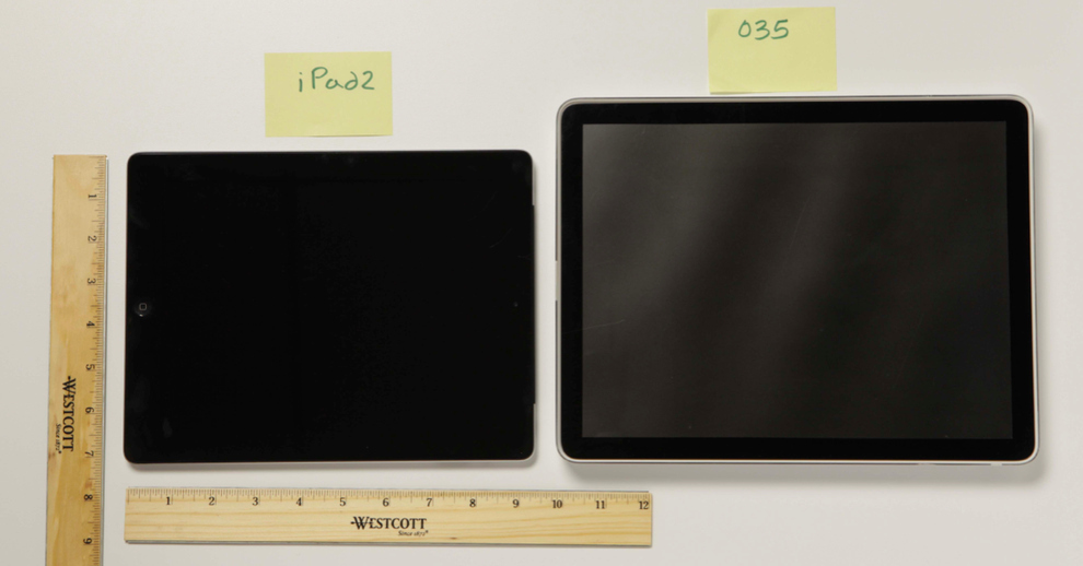 iPad '035 mockup' prototype