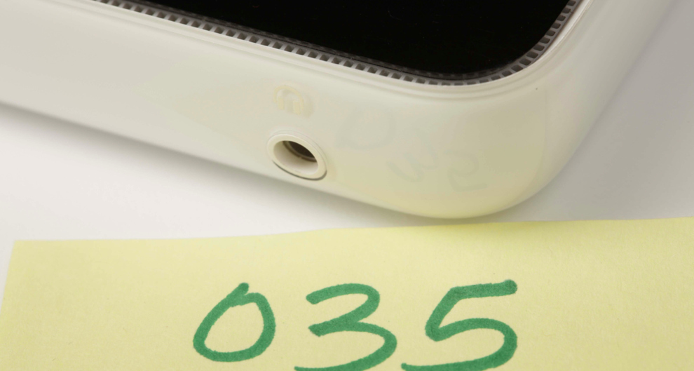 iPad '035 mockup' prototype