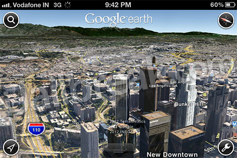 Google Earth For iOS Gets 3D Maps And Tour Guides, Beats Apple Google Earth For iOS Gets 3D Maps And Tour Guides, Beats Apple