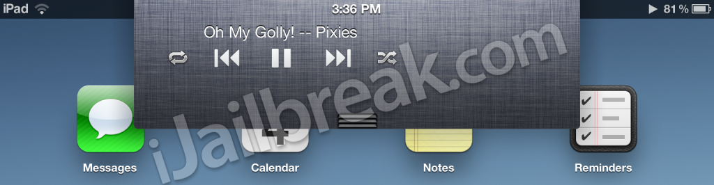 Quick Player For Notification Center BigBoss Free