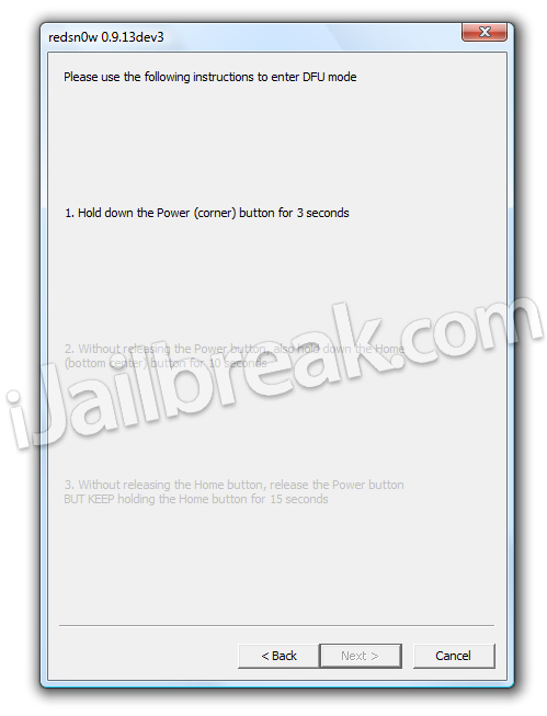 RedSn0w 0.9.13dev3 iOS 6 Beta 3 Jailbreak Windows
