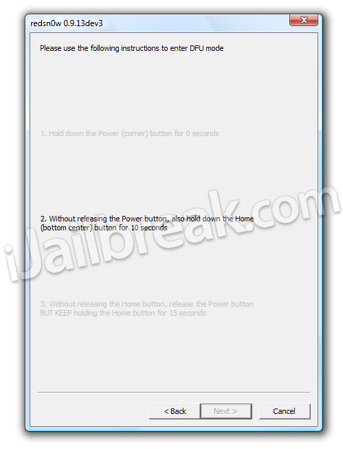 RedSn0w 0.9.13dev3 iOS 6 Beta 3 Jailbreak Windows