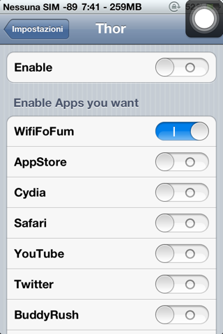 Thor Cydia Tweak