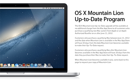 how long does it take to get your OS X 10.8 Mountain Lion redemption code?