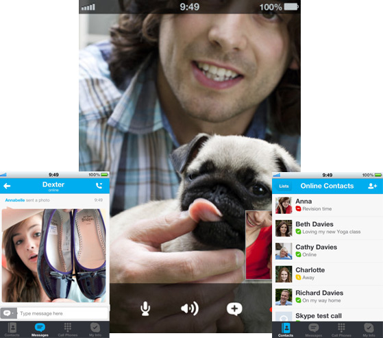 Download Skype v4.1 iOS