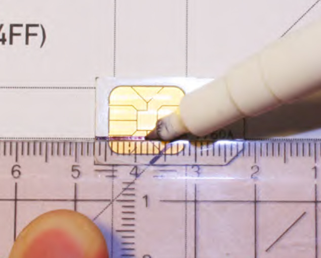 Transform Mini/Micro SIM into Nano SIM for iPhone 5