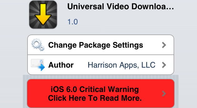 Universal Video Downloader Cydia App Downloads Videos From (Nearly) ANY Source