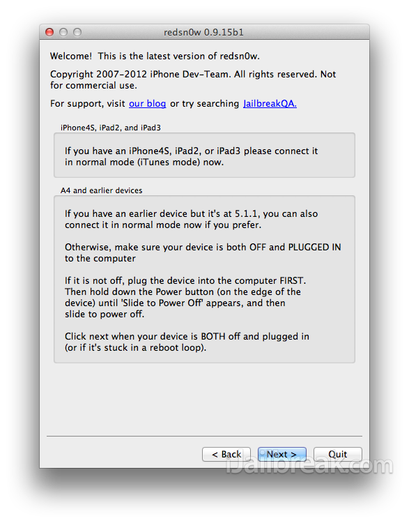 RedSn0w v0.9.15b1 Mac OS X iOS 6 Jailbreak Tutorial 