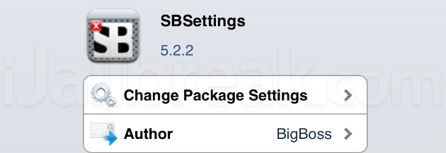 SBSettings Cydia Tweak