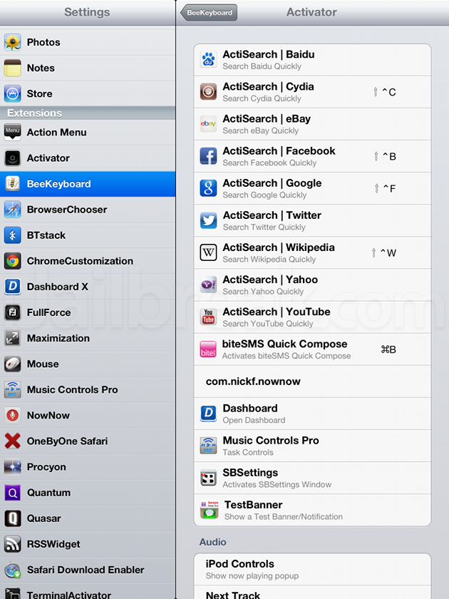 BeeKeyboard Cydia Tweak