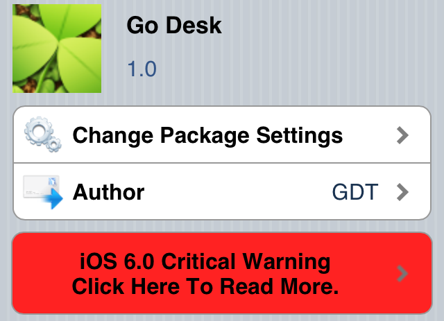 Go Desk Cydia Tweak