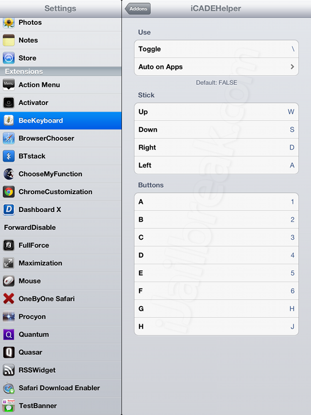 BeeKeyboard Cydia Tweak: Use A Keyboard To Control The iPad