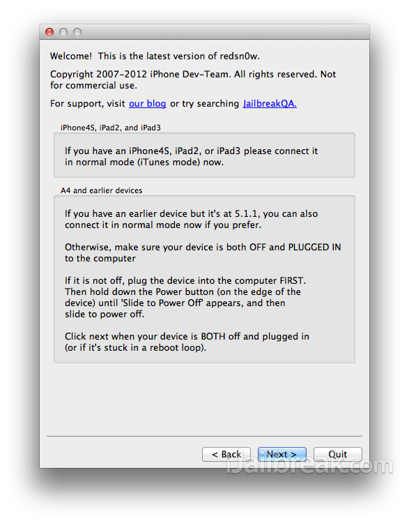 Jailbreak iOS 6.0.1 Tethered Mac OS X