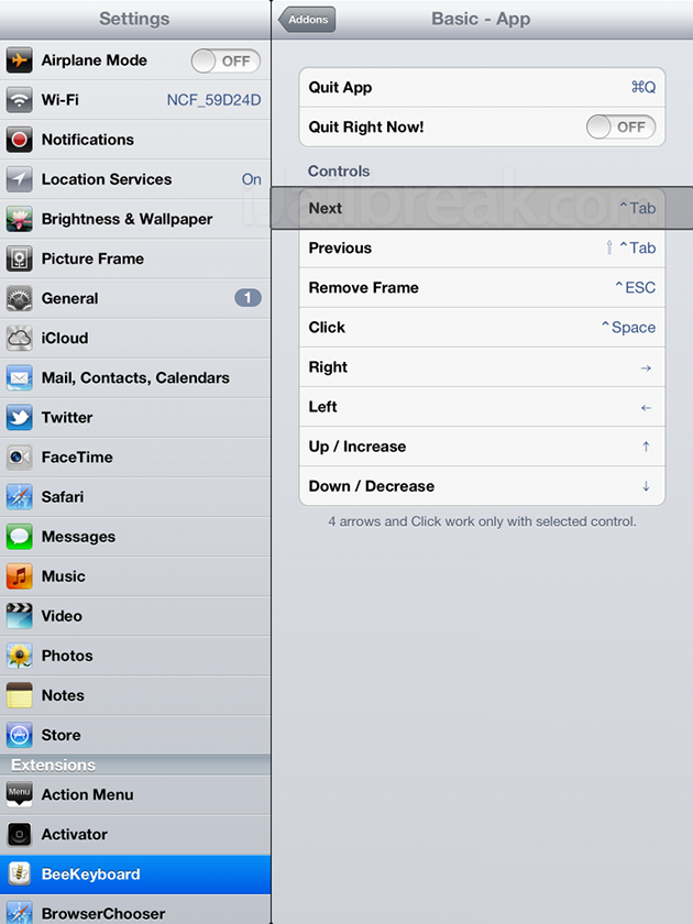Add Keyboard Shortcuts, Navigation, And More To The iPad With The BeeKeyboard Cydia Plugin