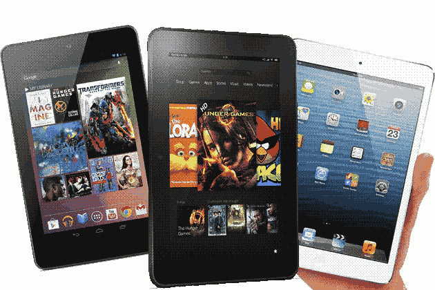iPad Mini vs Nexus 7 vs Kindle Fire HD iPad Mini vs Nexus 7 vs Kindle Fire HD