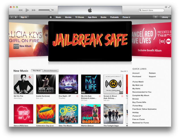 iTunes 11 Jailbreak Safe iTunes 11 Jailbreak Safe