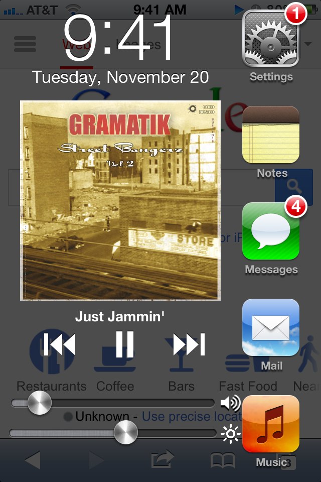 jLauncher Cydia Tweak: Fullscreen App Switcher With Toggles