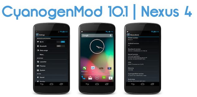CyanogenMod 10.1 Unofficial - Mako - JellyBean 4.2 ROM