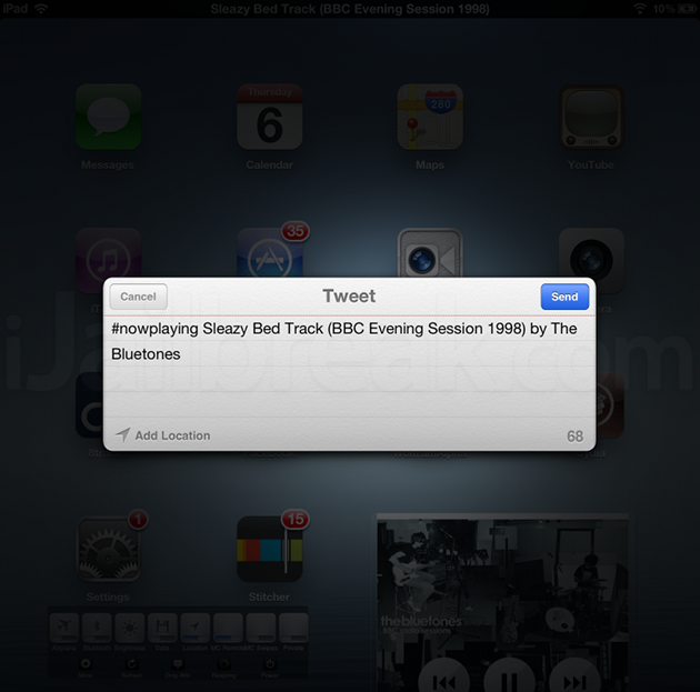 TweetSong TweetSong Cydia Tweak