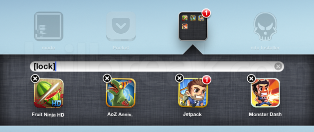 Folder Passcode Cydia Tweak