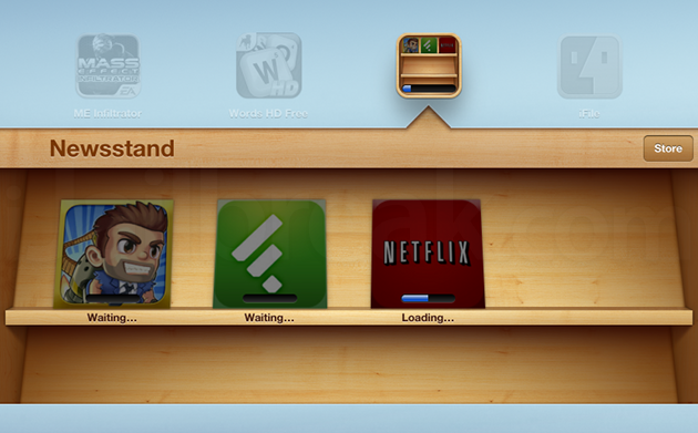 Download To Newsstand Cydia Tweak