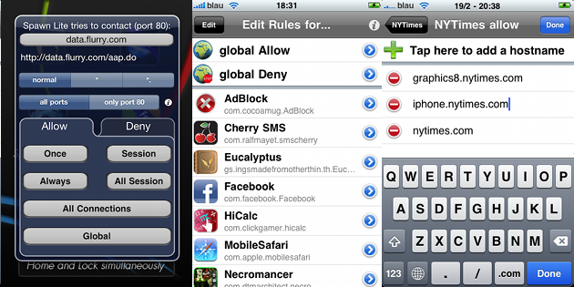 Firewall IP Cydia Tweak