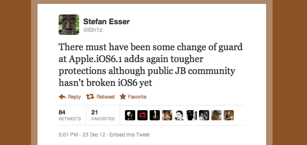 iOS 6.1 Untethered Jailbreak Status