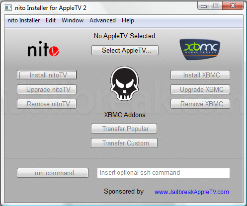 Nito Installer For Windows; Install To Jailbroken TV 2