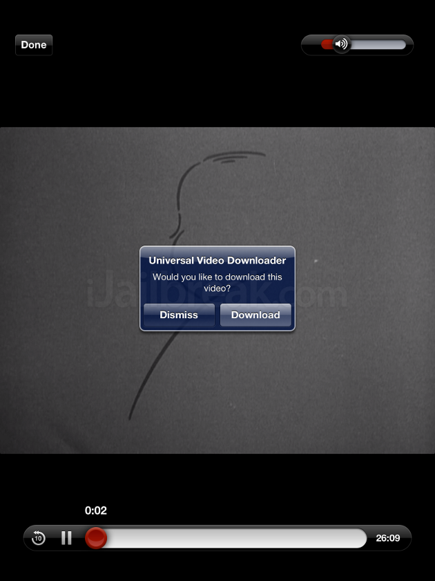Universal Video Downloader Cydia Tweak