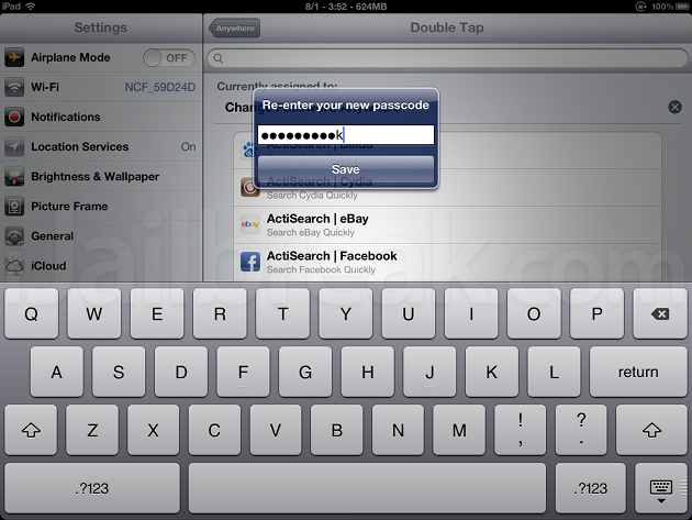 Change Password Anywhere Cydia Tweak