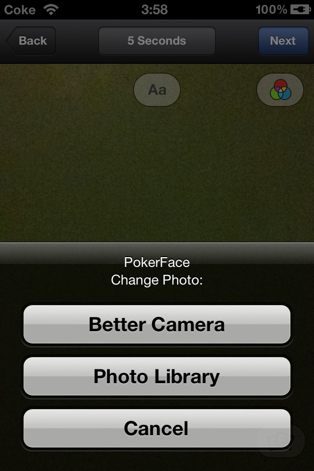 PokerFace For Facebook Poke Cydia Tweak